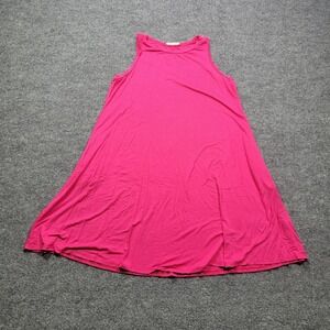 BOMBOM Dress Women S Pink Sleeveless Tank Casual Comfy‎ Lightweight